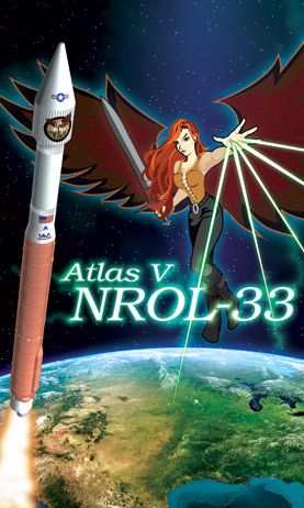 The launch posted for the NROL-33 spy satellite mission for the U.S. National Reconnaissance Office. The mission will launch on an Atlas 5 rocket on May 22, 2014.