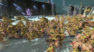 A sea of Nurgle's horrible abominations