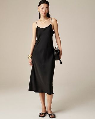 Gwyneth Slip Dress in Luster Charmeuse