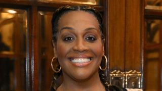 Alison Hammond attends the press night performance of "Robin Hood", The London Palladium Pantomime 2024