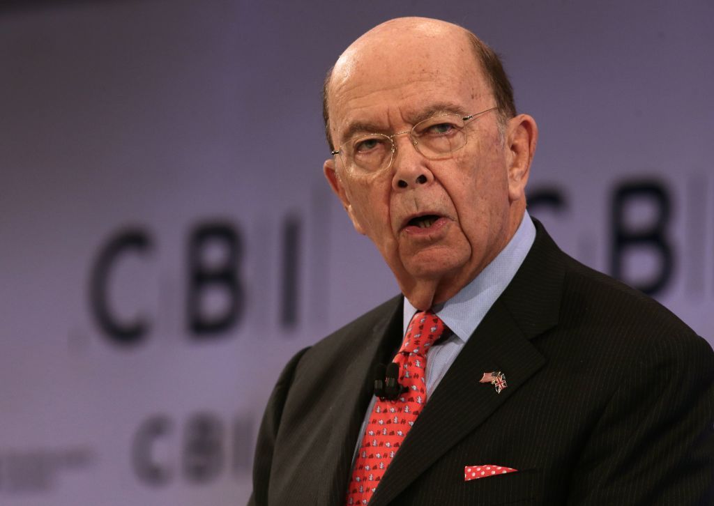 Commerce Secretary Wilbur Ross.