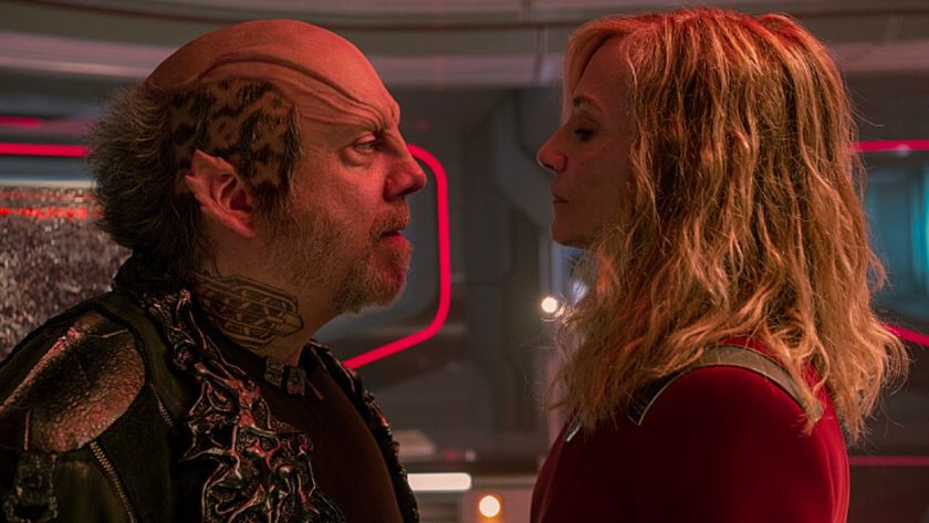 Nus Braka and Chancellor Nahla Ake having a showdown