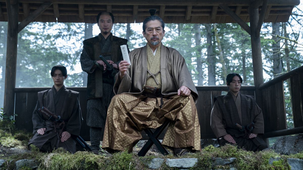 Kashigi Omi and Hiroyuki Sanada in Shogun Season 1x10