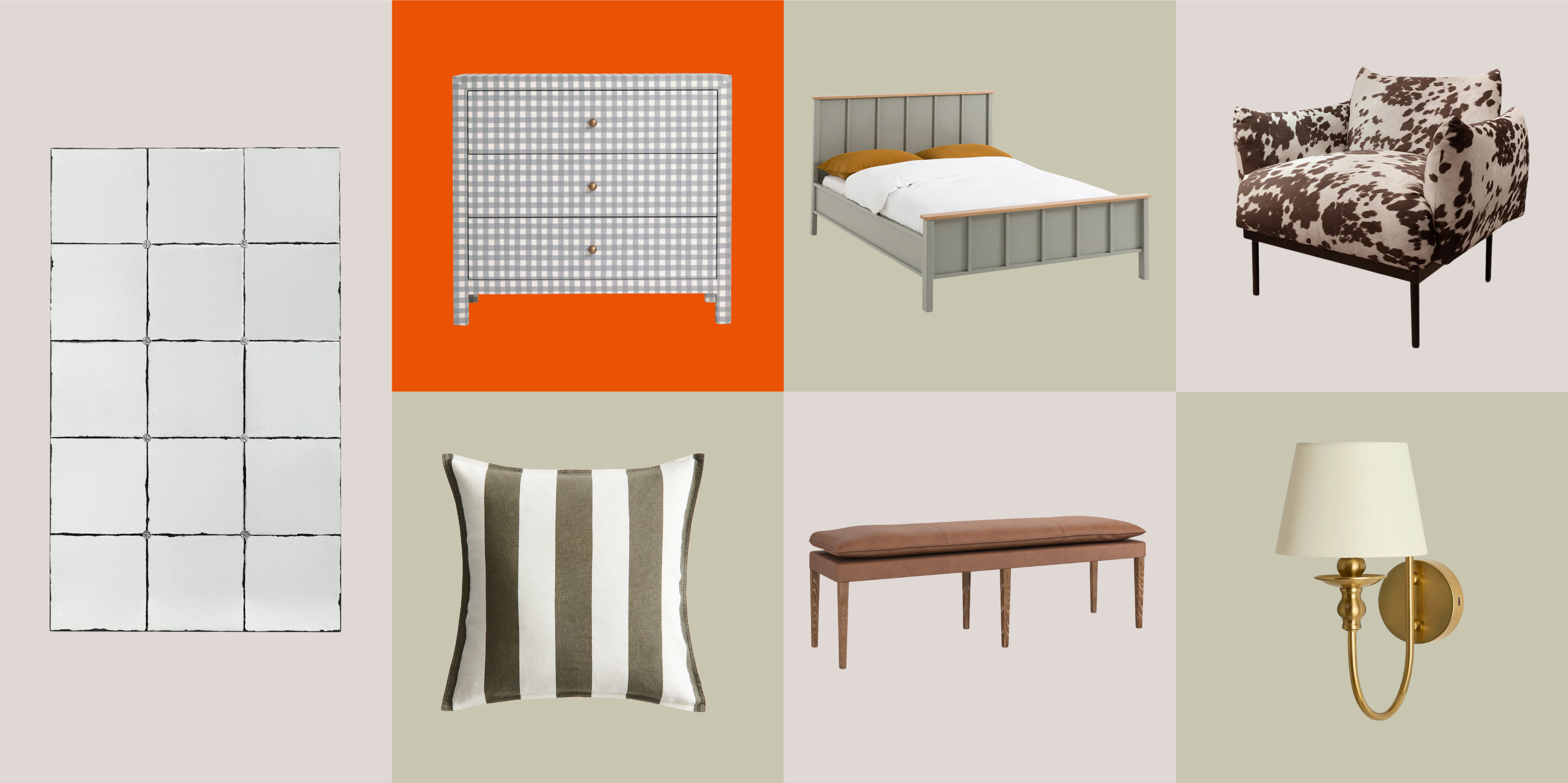 Product Grid with Modern Farmhouse Bedroom products