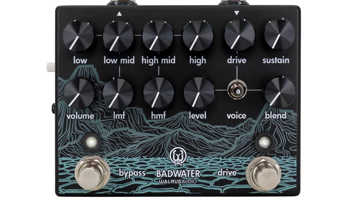 Walrus Audio unveils the Badwater, an all-in-one bass preamp and DI