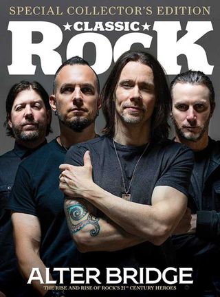 Alter Bridge on the cover of Classic Rock