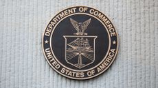 Department of Commerce sign on the Herbert Clark Hoover Building