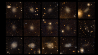15 of the 50 newly discovered ghost dwarf galaxies