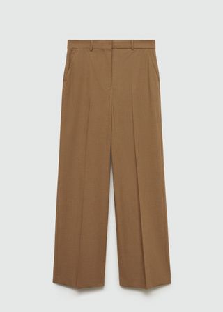 Pleated Suit Pants - Women | Mango Usa