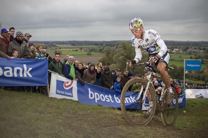 World champion Sven Nys (Crelan KDL) is very familiar with the climbs of the Koppenbergcross