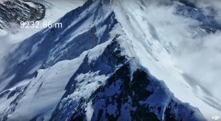 DJI Mavic 3 drone captures footage from above Mount Everest