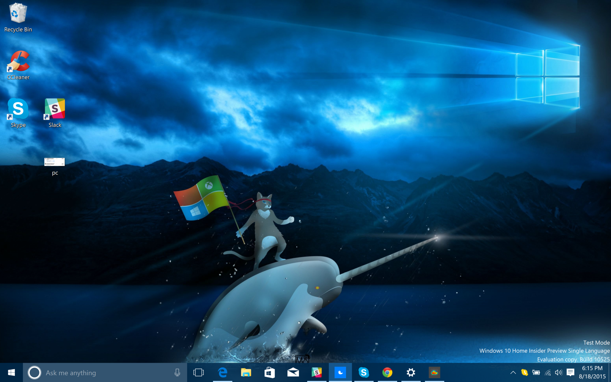 Загрузочный экран Windows 10