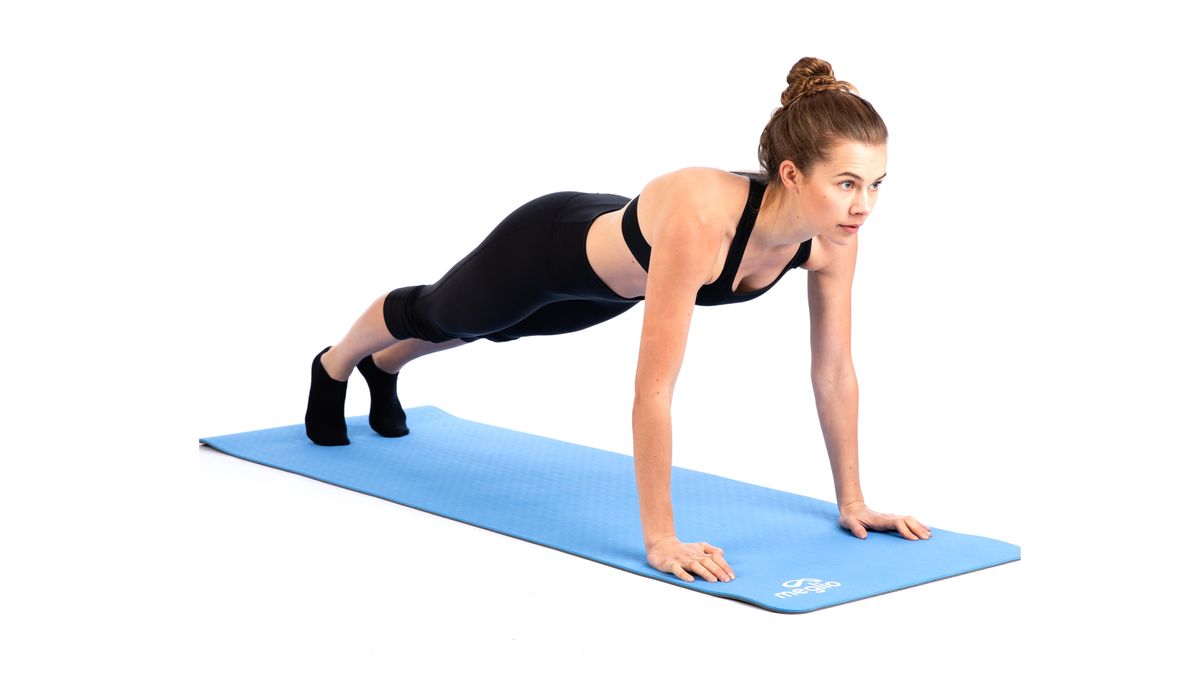 Red Yoga-Mad Warrior II Mat 4 mm-Fitness Training Gym