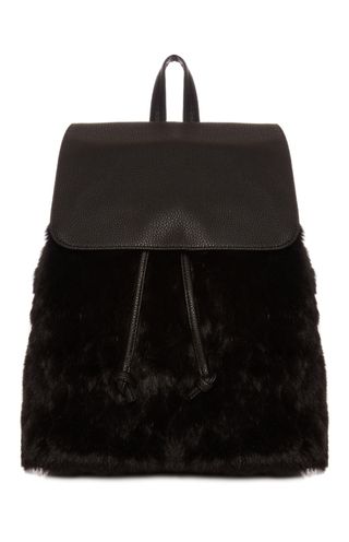 Primark Faux Fur Backpack, £10