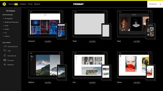 Screenshot of Format’s template library