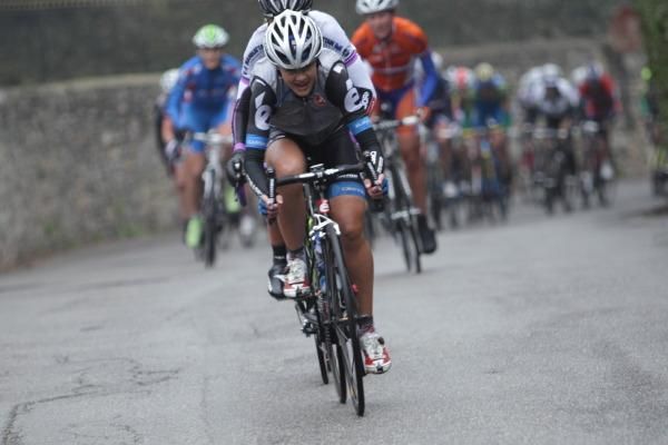 Sharon Laws (Garmin-Cervelo) and Olga Zabelinskaya (Diadora-Safi-Pasta Zara) were early agressors