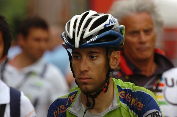 Vincenzo Nibali (Liquigas) at the end off Tour de France stage six.