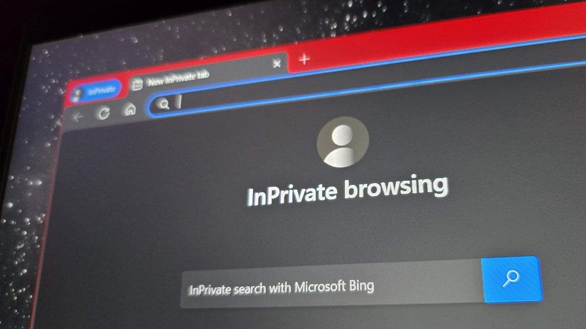 Microsoft Edge InPrivate Browser Window