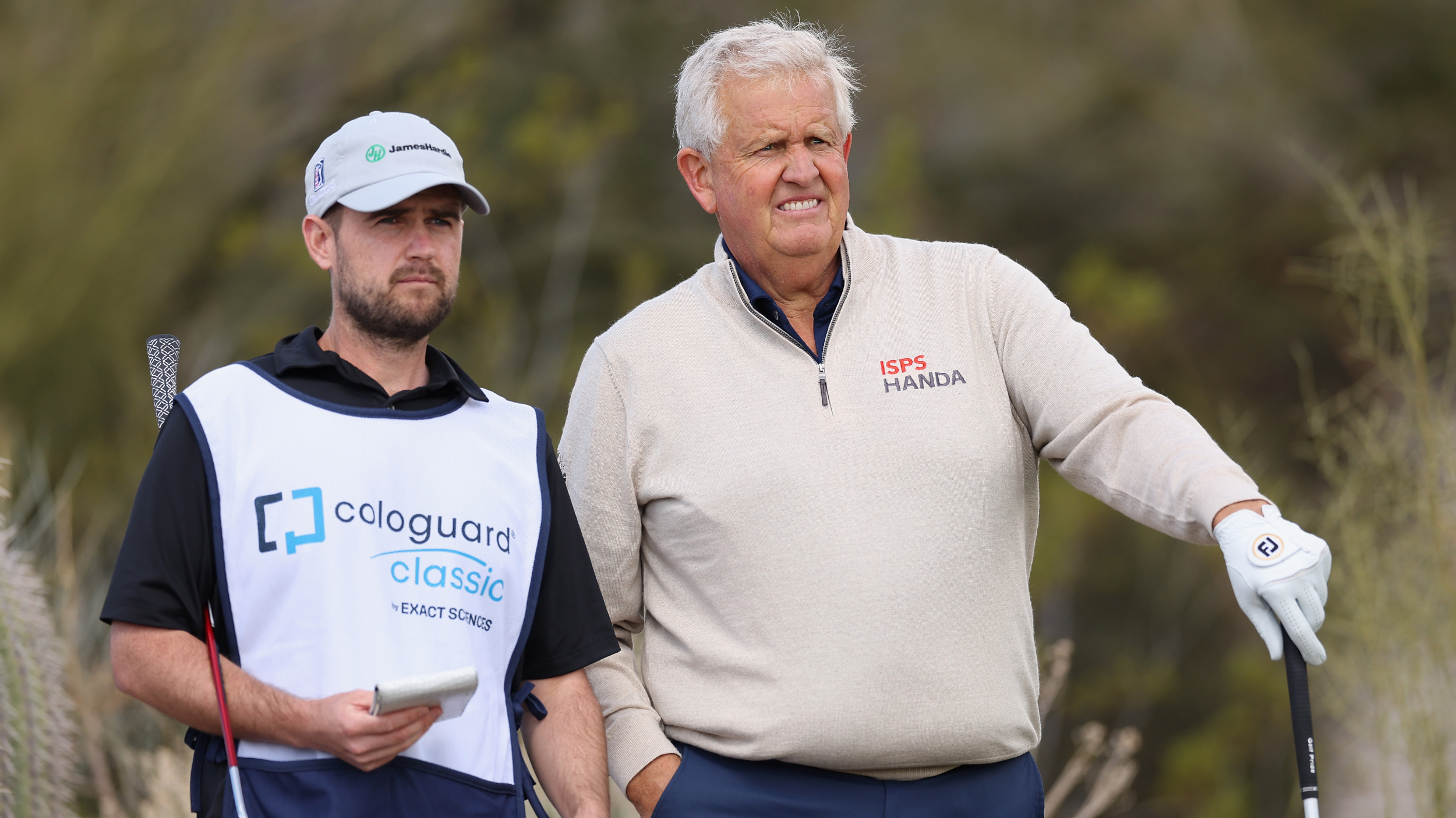 Jeff Brighton and Colin Montgomerie