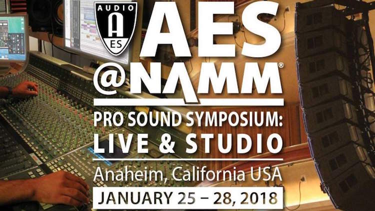 AES@NAMM Pro Sound Symposium Unveils Training Program