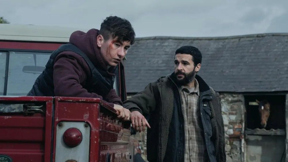 Barry Keoghan and Christopher Abbott in Bring Them Down