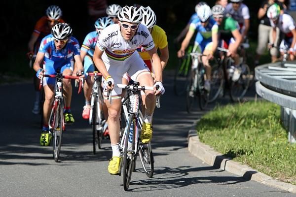 Olivier Le Gac on the climb.
