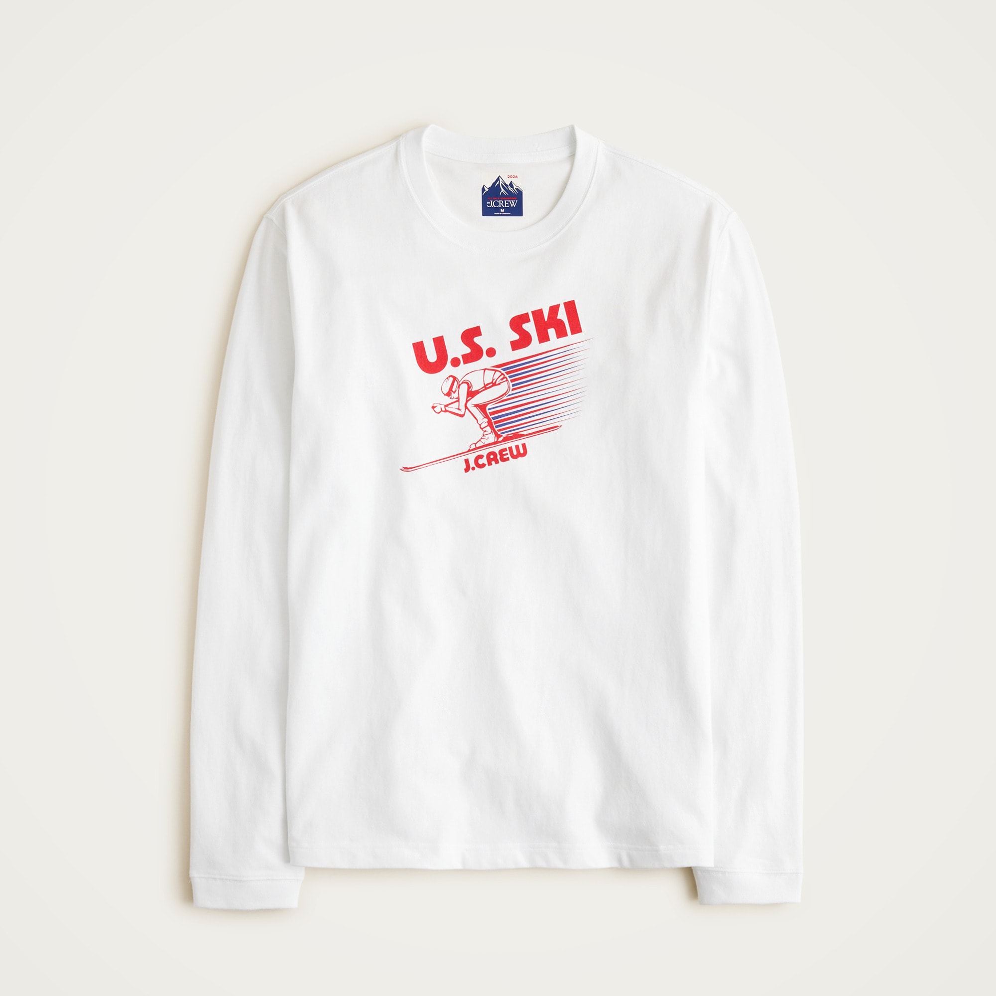 U.s. Ski &amp;amp; Snowboard by J.crew Long-Sleeve Premium-Weight Graphic T-Shirt