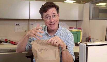 Stephen Colbert wants to have lunch with you