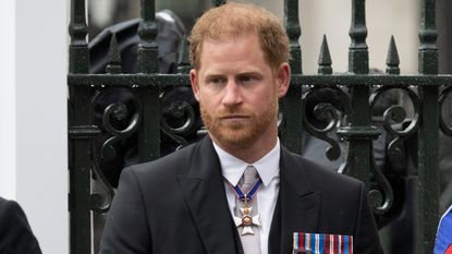 Prince Harry attends King Charles' Coronation