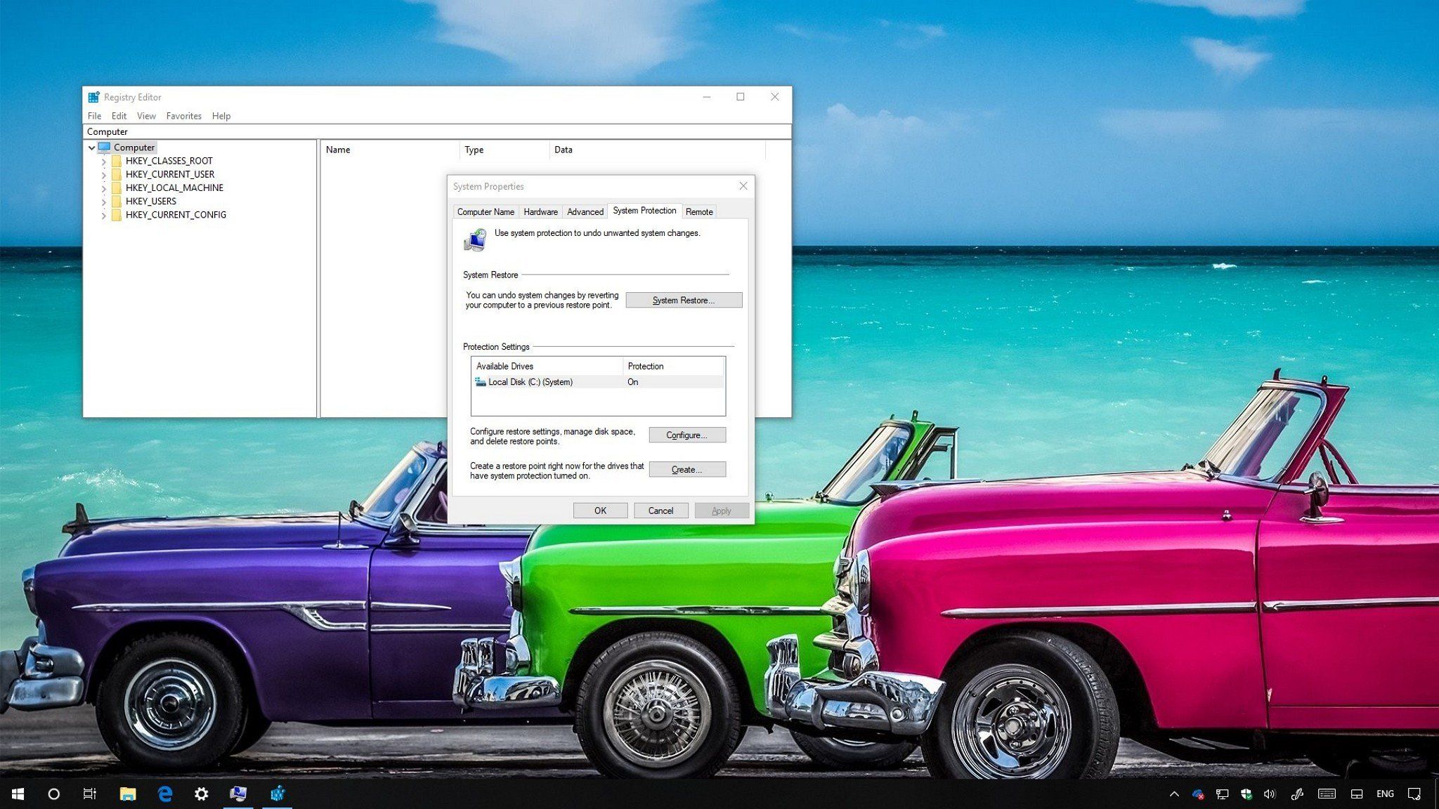 backup entire registry windows 10