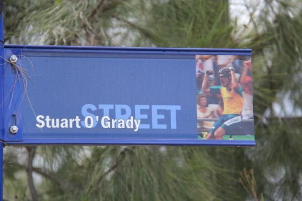 Stuart O'Grady Street, within the grounds of the Australian Institute of Sport