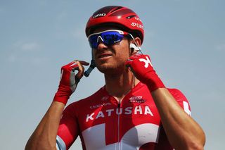 Alexander Kristoff (Katusha) gets ready to race
