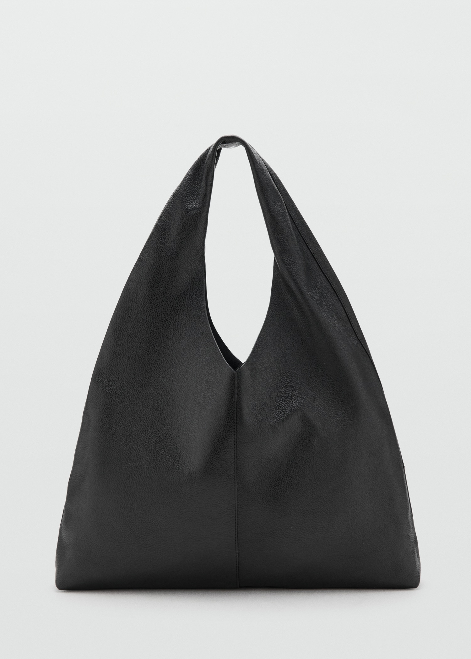Leather Shoulder Bag - Women | Mango Usa