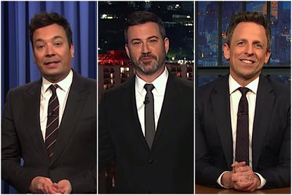Late night hosts on Trumps State of the Union