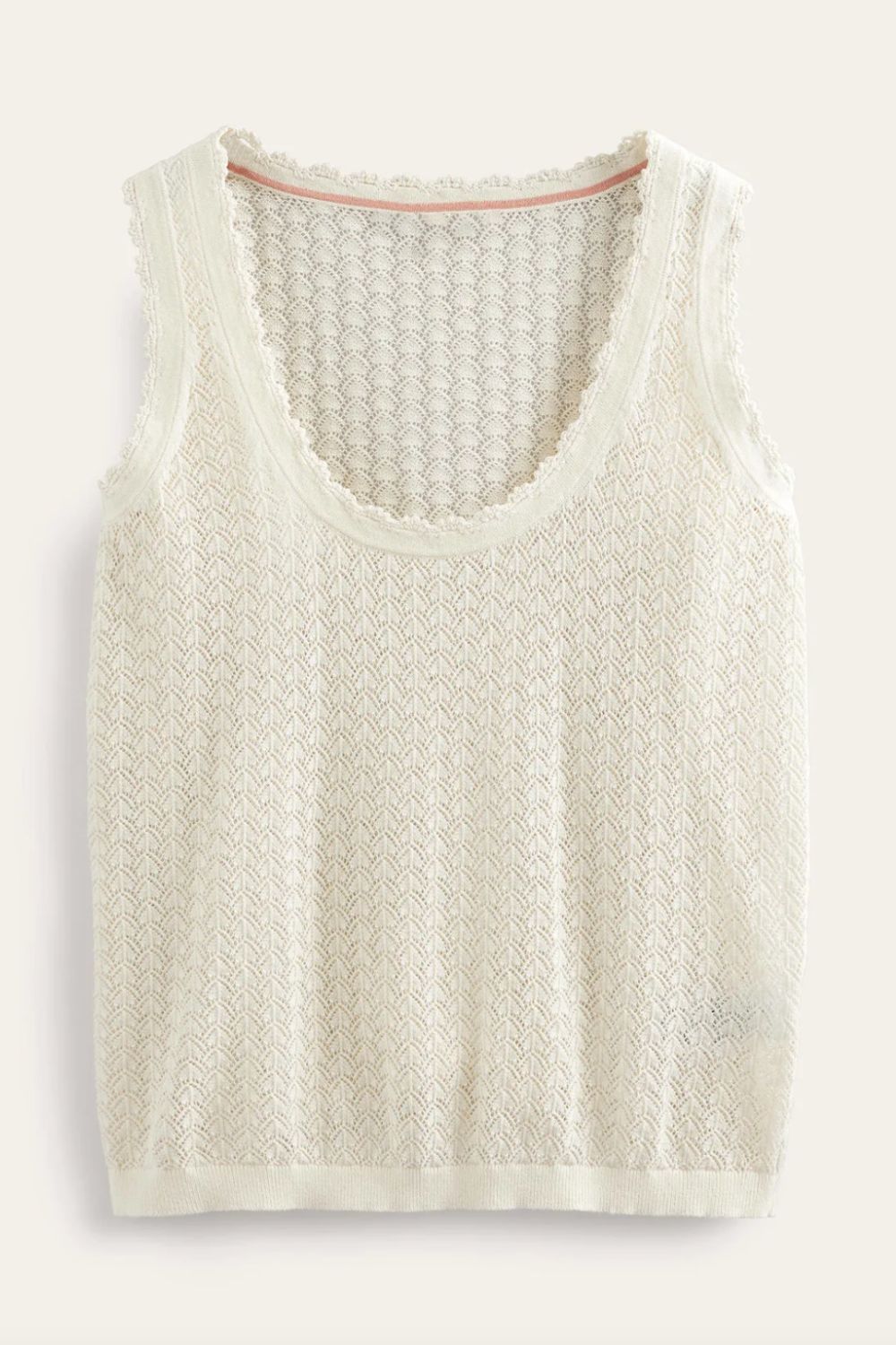Boden Pointelle Tank