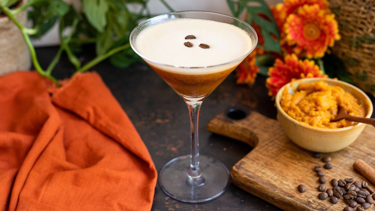 Pumpkin spiced espresso martini