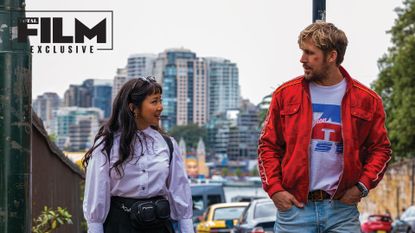 Stephanie Hsu and Ryan Gosling in The Fall Guy