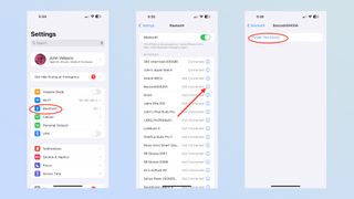 Resell your iPhone - Step 2 delete Bluetooth connections