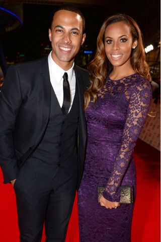 Marvin And Rochelle Humes Enjoy Their Night Out At The National Television Awards, 2014