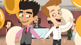 Jason Mantzoukas and Andrew Rannells in Big Mouth