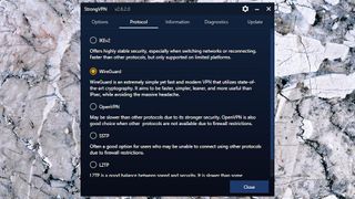 StrongVPN Windows App Protocols