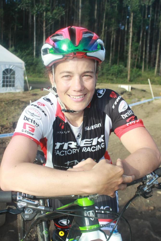 Former mountain bike Downhill World Champion Tracey Moseley is taking on the uncharted territory of the women's Cross Country at the 2014 UCI MTB World Cup in an attempt to qualify for the 2014 Commonwealth Games in Glasgow.