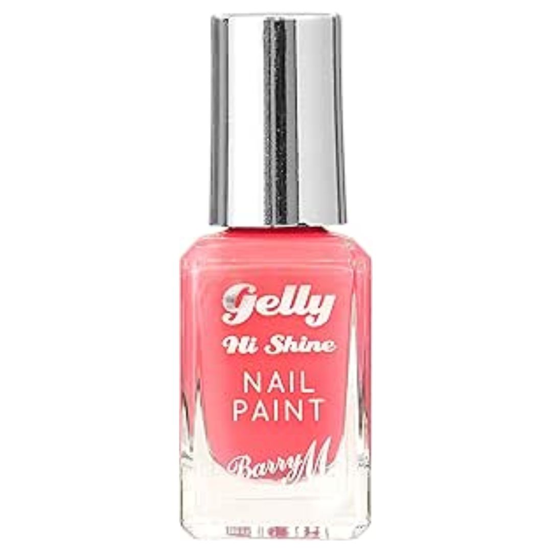 Barry M Gelly Nail Paint in Pink Grapefruit