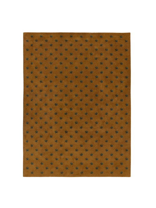 Pierce & Ward Tossed Clover Wool Rug, 5' x 8'