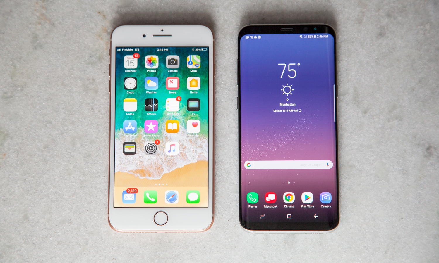 Iphone 8 Vs Galaxy S8 Samsung Wins Flagship Phone Battle Tom S Guide