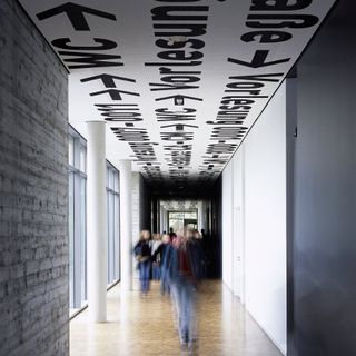 University of Applied Sciences Osnabrück wayfinding, by Büro Uebele