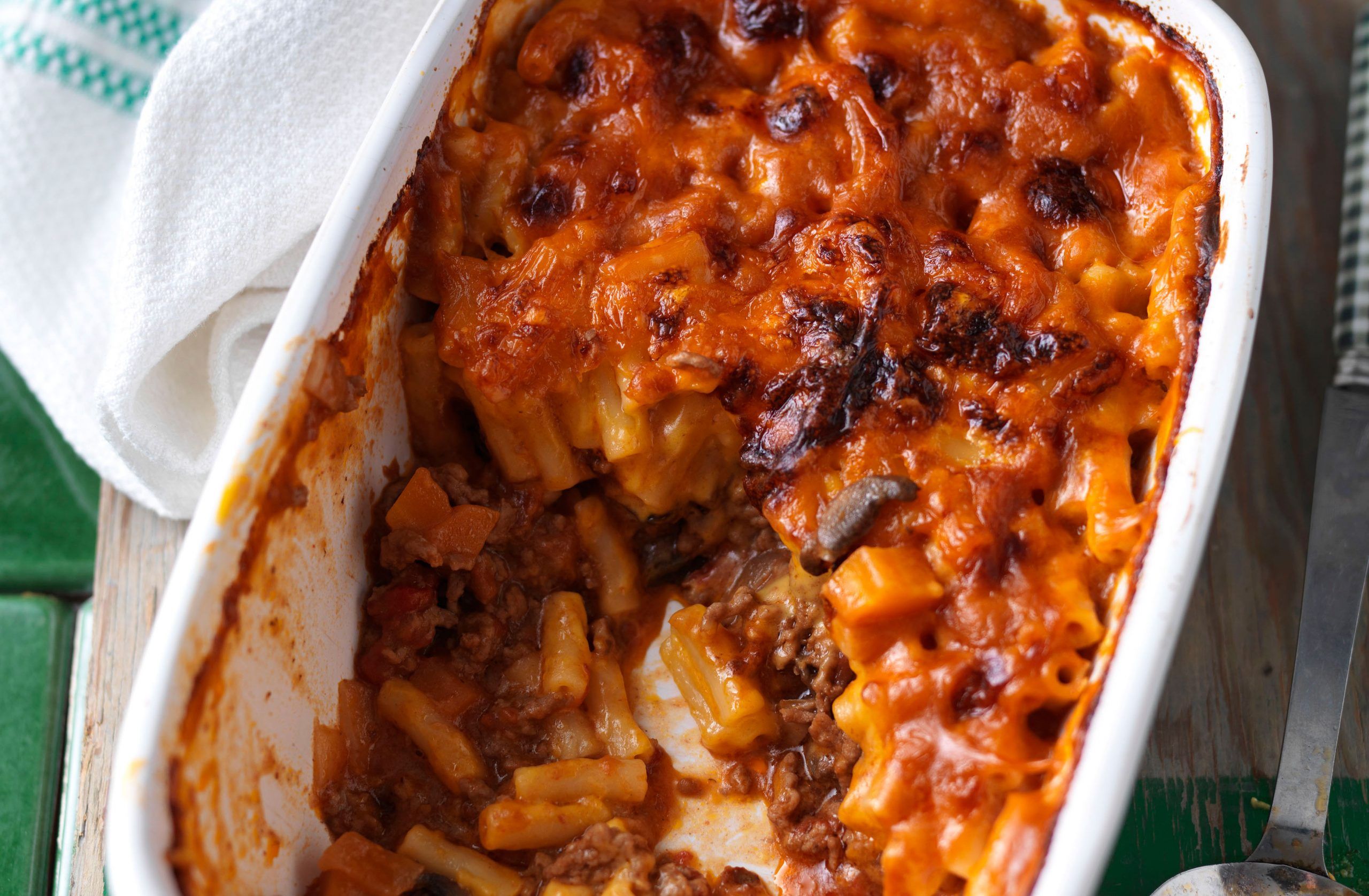 Macaroni shepherd's pie recipe