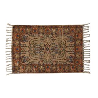 Urban Outfitters accent rug in oriental pattern