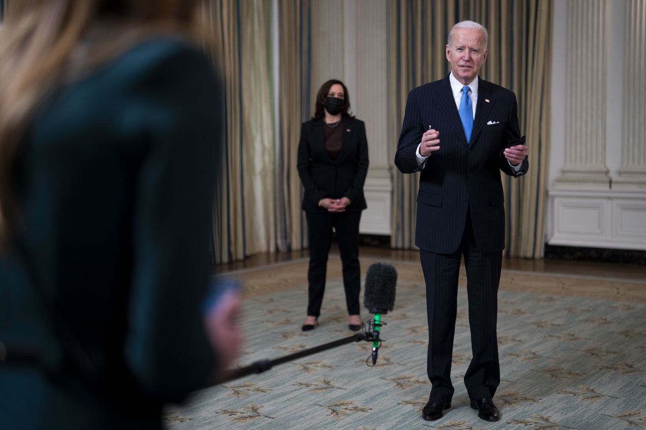 Biden and Harris