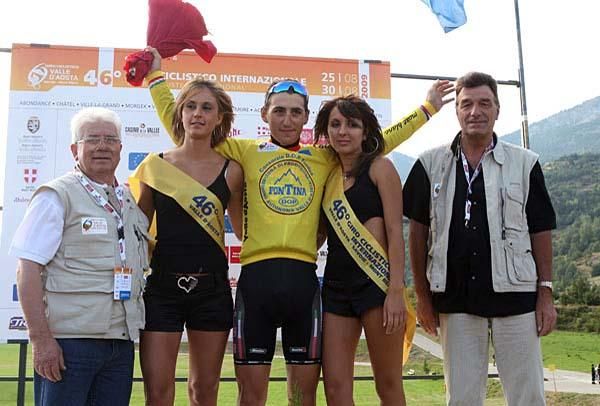 Angelo Pagani (Bottoli Nordelettrica Ramonda) is the overall leader.